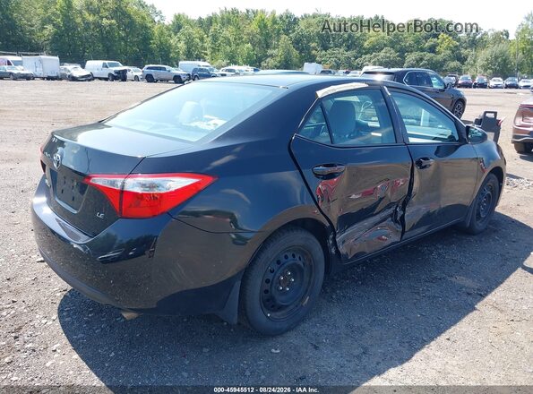 2T1BURHE4GC670510 2016 TOYOTA COROLLA Черный Вид спереди