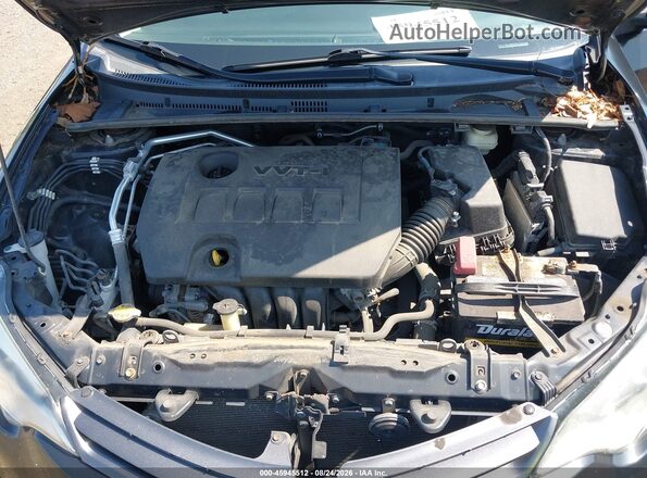 2T1BURHE4GC670510 2016 TOYOTA COROLLA Черный Вид сзади