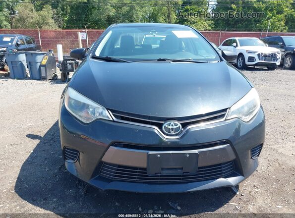 2T1BURHE4GC670510 2016 TOYOTA COROLLA Черный Вид щитка приборов