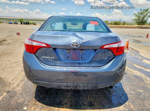2T1BURHE4GC688635 2016 TOYOTA COROLLA Gray Հետևի տեսք