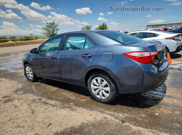 2T1BURHE4GC688635 2016 TOYOTA COROLLA Gray Հետևի ձախ