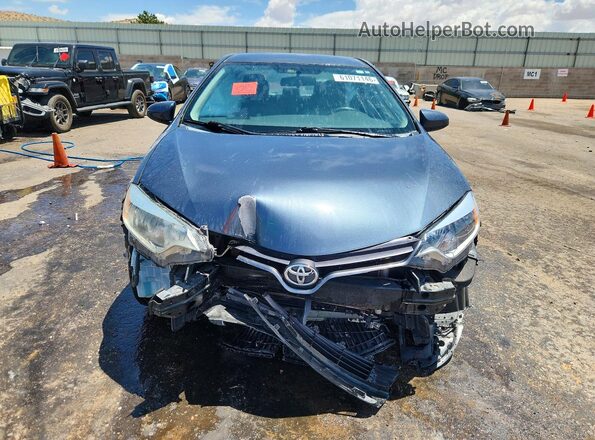 2T1BURHE4GC688635 2016 TOYOTA COROLLA Gray Դիմացի տեսք