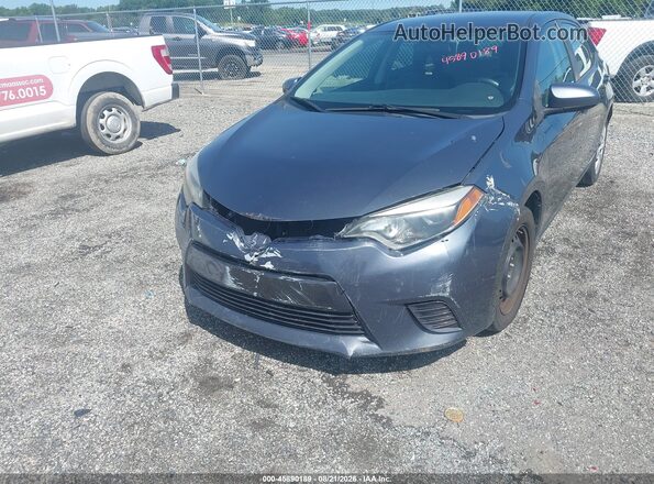 2T1BURHE4GC690580 2016 TOYOTA COROLLA Blue წინა ხედი