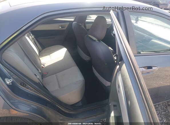 2T1BURHE4GC690580 2016 TOYOTA COROLLA Blue VIN კოდის სტიკერის ხედი