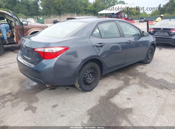 2T1BURHE4GC692099 2016 TOYOTA COROLLA Gray Հետևի աջ