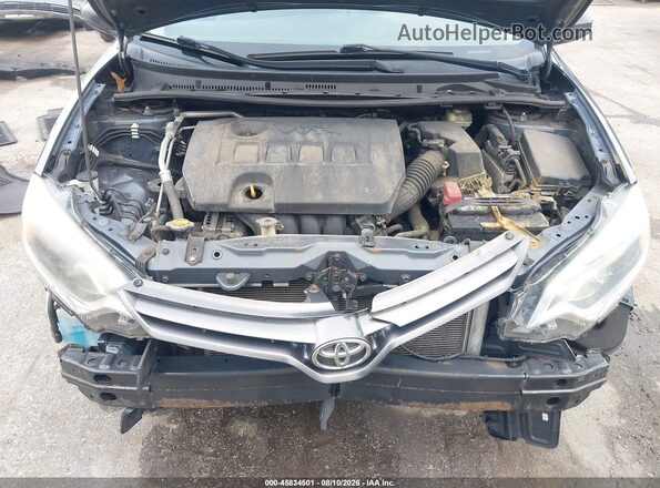 2T1BURHE4GC692099 2016 TOYOTA COROLLA Gray Հետևի տեսք