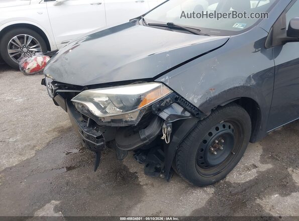 2T1BURHE4GC692099 2016 TOYOTA COROLLA Gray 
