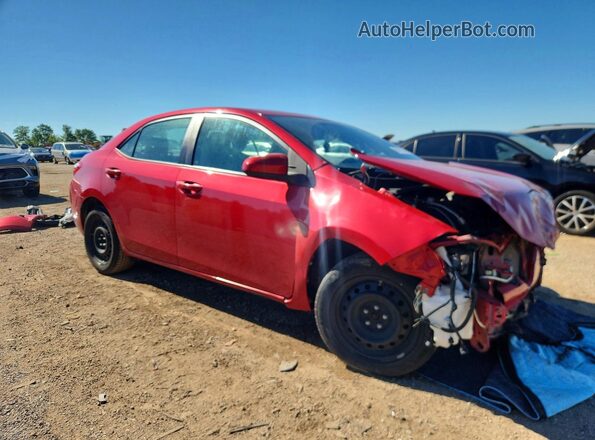 2T1BURHE4GC709645 2016 TOYOTA COROLLA Red Przód prawy