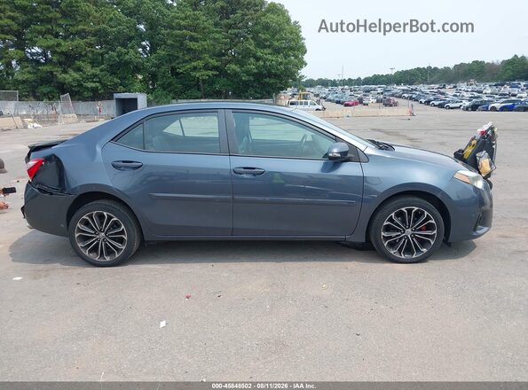 2T1BURHE4GC719799 2016 TOYOTA COROLLA Gray უკანა სალონის ხედი