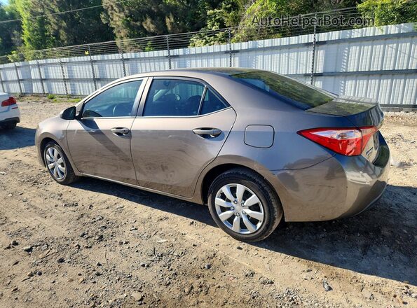 2T1BURHE4HC763626 2017 TOYOTA COROLLA Tan Trasero izquierdo