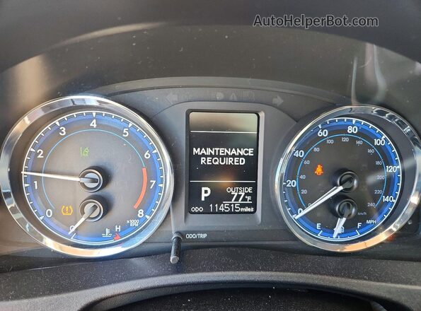 2T1BURHE4HC763626 2017 TOYOTA COROLLA Tan Vista del cuadro de instrumentos