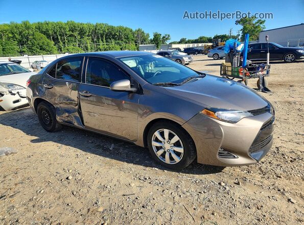 2T1BURHE4HC763626 2017 TOYOTA COROLLA Tan Delantero derecho