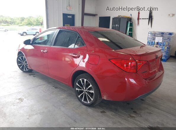 2T1BURHE4HC793466 2017 TOYOTA COROLLA Red Հետևի ձախ