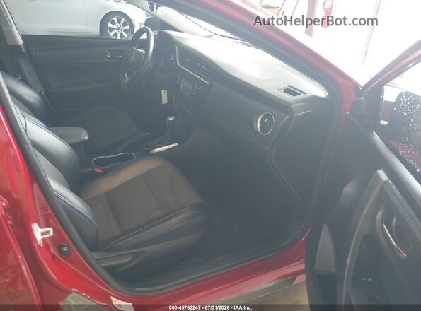 2T1BURHE4HC793466 2017 TOYOTA COROLLA Red Սալոնի դիմացի տեսք