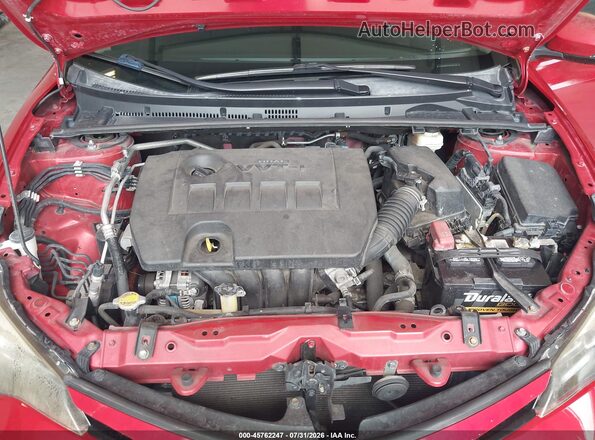 2T1BURHE4HC793466 2017 TOYOTA COROLLA Red Հետևի տեսք