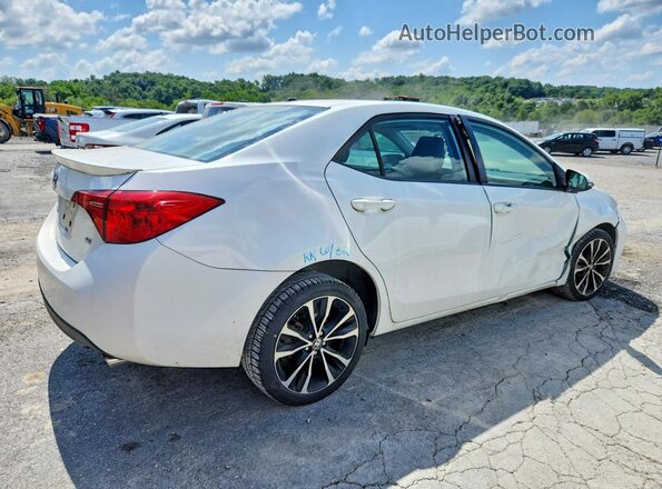 2T1BURHE4HC795072 2017 TOYOTA COROLLA White Rear right