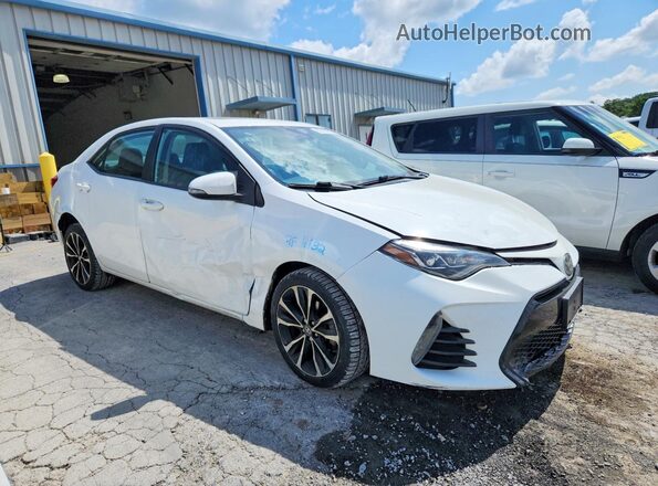 2T1BURHE4HC795072 2017 TOYOTA COROLLA White Front right