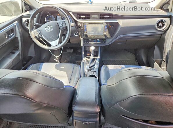 2T1BURHE4HC795072 2017 TOYOTA COROLLA White Dashboard view