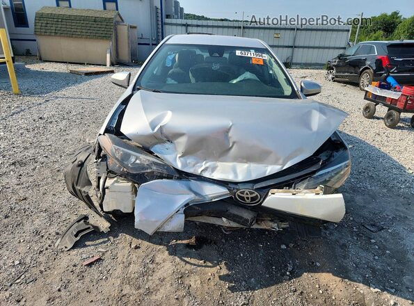 2T1BURHE4HC814512 2017 TOYOTA COROLLA Серый Вид спереди