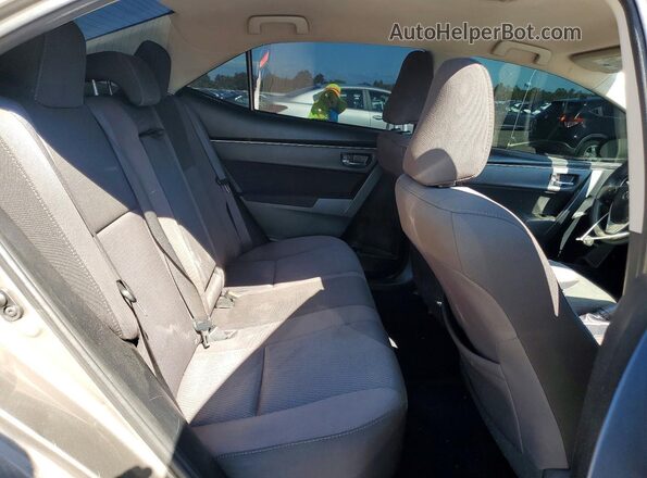 2T1BURHE4HC862883 2017 TOYOTA COROLLA Gray Հետևի նստատեղերի տեսք