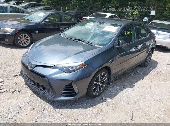 2T1BURHE4HC892742 2017 TOYOTA COROLLA Gray Przód lewy