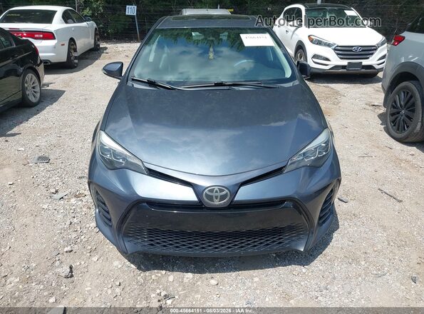 2T1BURHE4HC892742 2017 TOYOTA COROLLA Gray Widok zestawu wskaźników