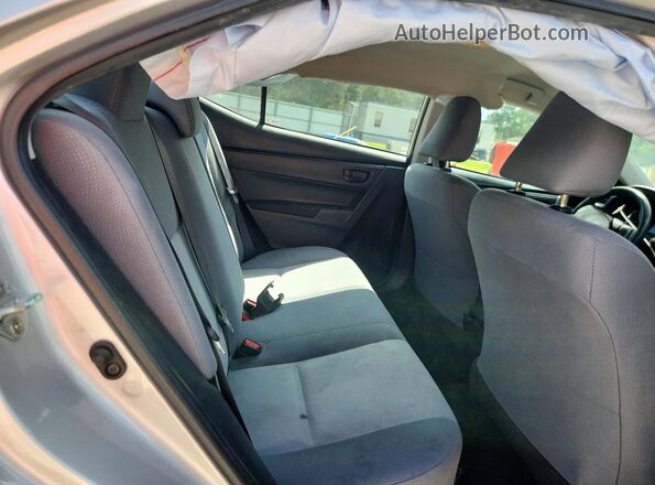 2T1BURHE4HC901746 2017 TOYOTA COROLLA Silver უკანა სავარძლების ხედი