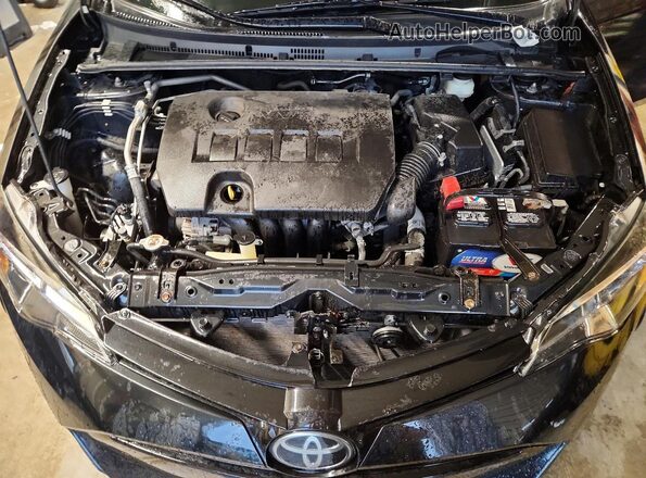 2T1BURHE4HC915131 2017 TOYOTA COROLLA Black Rear interior view