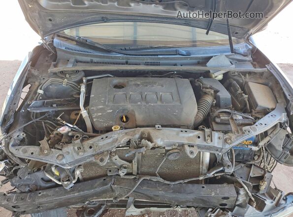 2T1BURHE4HC941289 2017 TOYOTA COROLLA Gray Вид задньої частини салону
