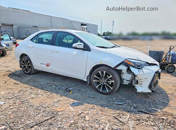 2T1BURHE4HC942314 2017 TOYOTA COROLLA White Delantero derecho