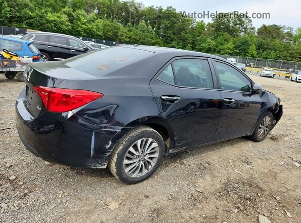 2T1BURHE4HC942409 2017 TOYOTA COROLLA Black Задня права чверть
