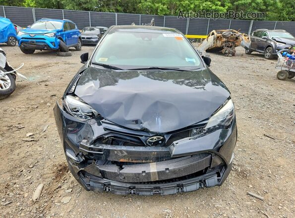 2T1BURHE4HC942409 2017 TOYOTA COROLLA Black Вид спереду
