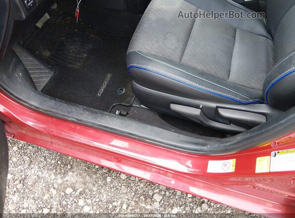 2T1BURHE4HC942748 2017 TOYOTA COROLLA Red Вид спереду