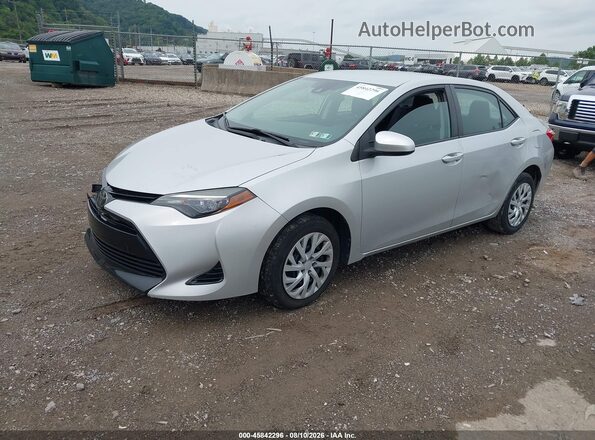 2T1BURHE4HC950915 2017 TOYOTA COROLLA Gray Front left
