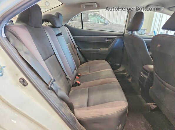 2T1BURHE4HC956407 2017 TOYOTA COROLLA White უკანა სავარძლების ხედი
