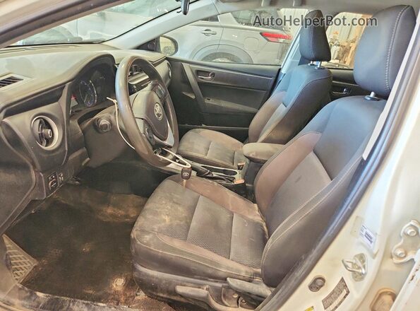 2T1BURHE4HC956407 2017 TOYOTA COROLLA White წინა სალონის ხედი