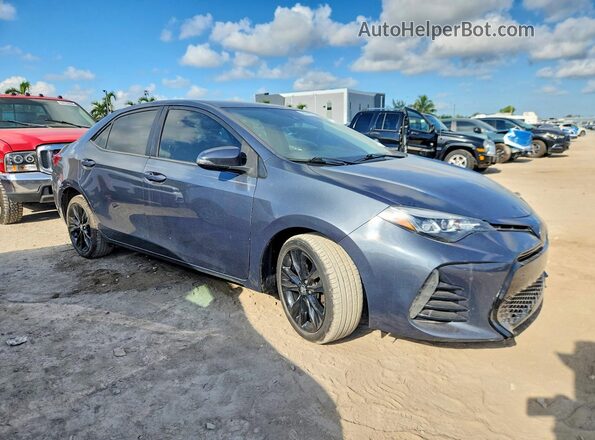 2T1BURHE4JC001807 2018 TOYOTA COROLLA Серый Передняя правая четверть