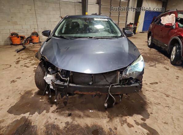 2T1BURHE4JC022866 2018 TOYOTA COROLLA Blue Front view