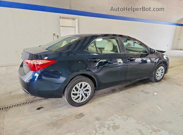 2T1BURHE4JC028585 2018 TOYOTA COROLLA Blue Tył prawy
