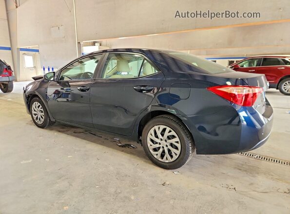 2T1BURHE4JC028585 2018 TOYOTA COROLLA Blue Tył lewy