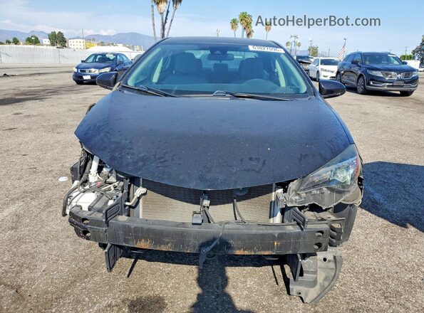 2T1BURHE4JC029915 2018 TOYOTA COROLLA Black Widok z przodu