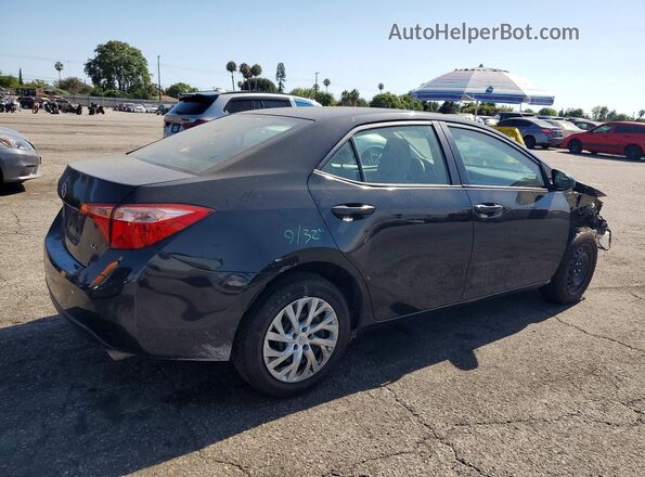 2T1BURHE4JC029915 2018 TOYOTA COROLLA Black Tył prawy