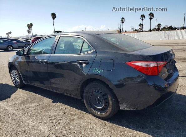 2T1BURHE4JC029915 2018 TOYOTA COROLLA Black Tył lewy