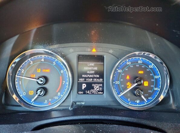2T1BURHE4JC034791 2018 TOYOTA COROLLA Gray Widok zestawu wskaźników