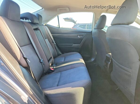 2T1BURHE4JC034791 2018 TOYOTA COROLLA Gray Widok tylnych siedzeń