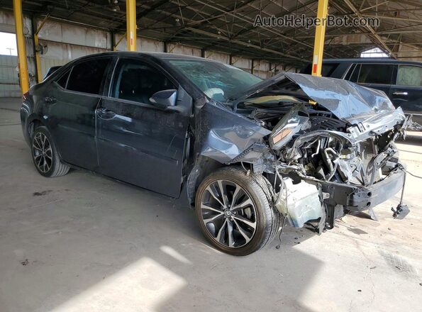 2T1BURHE4JC069072 2018 TOYOTA COROLLA Gray Front right