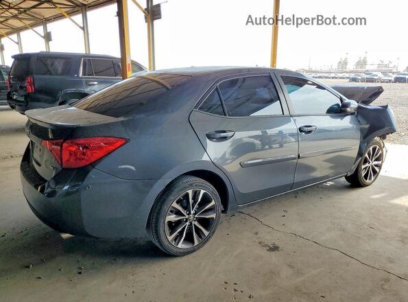 2T1BURHE4JC069072 2018 TOYOTA COROLLA Gray Rear right