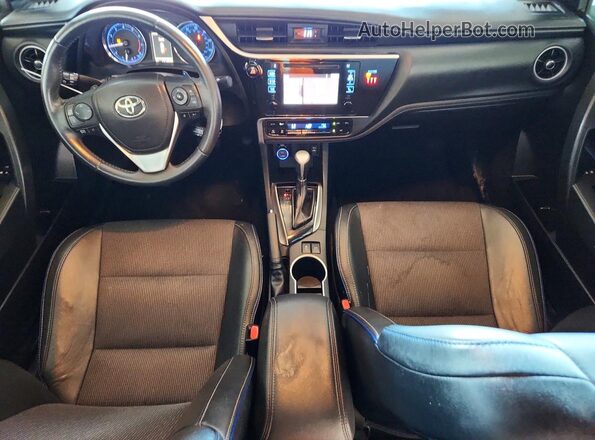 2T1BURHE4JC074823 2018 TOYOTA COROLLA Brown წინა პანელის ხედი