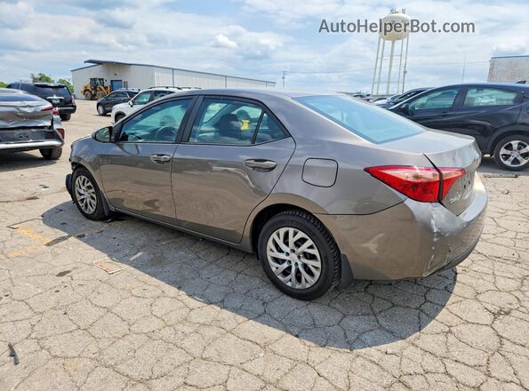 2T1BURHE4JC079701 2018 TOYOTA COROLLA Желто-коричневый Задняя левая четверть