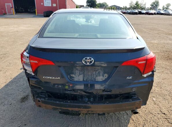2T1BURHE4JC082954 2018 TOYOTA COROLLA Black უკანა ხედი